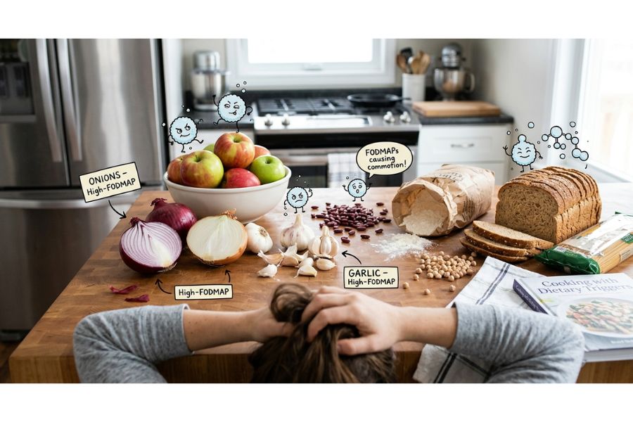 IBS doesn’t mean you have a dangerous food allergy, but it does mean you have food sensitivities