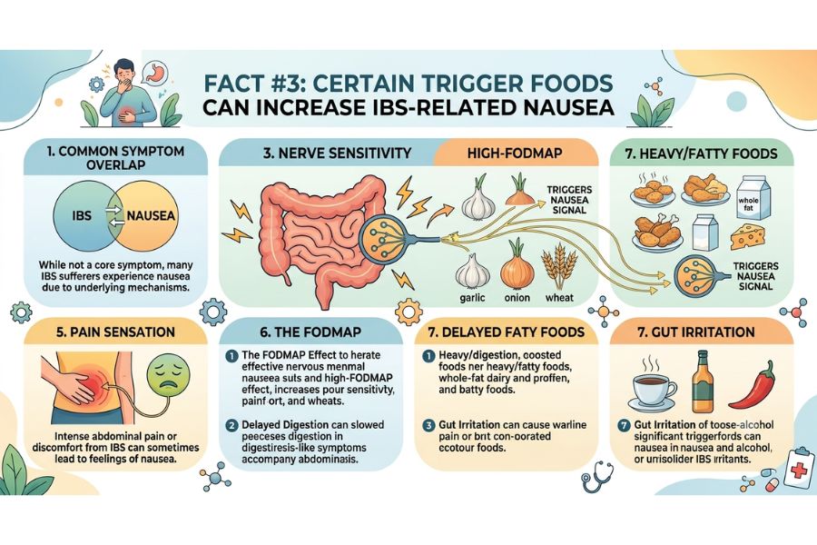 Certain Trigger Foods Can Increase IBS-Related Nausea